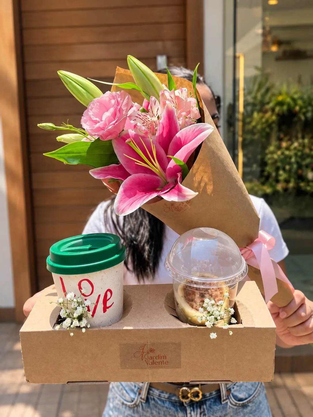 Combo Café com Flores